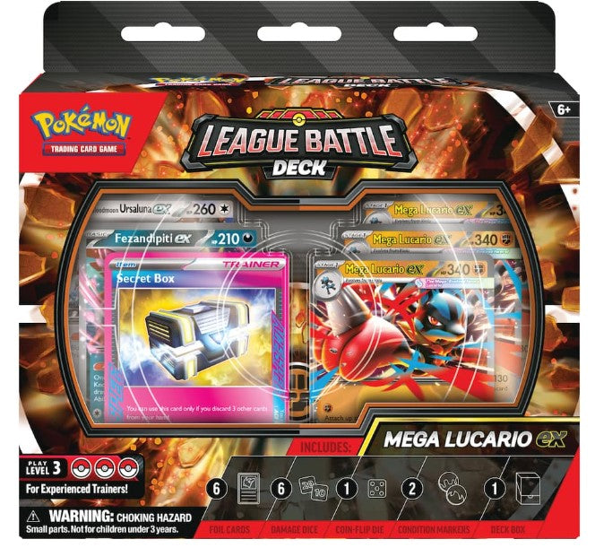 Pokémon Mega Lucario ex League Battle Deck
